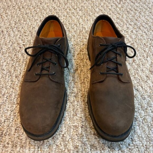 Brown Timberland Men's Redwood Falls Waterproof Shoe Size 11 LIKE NEW - Picture 1 of 4